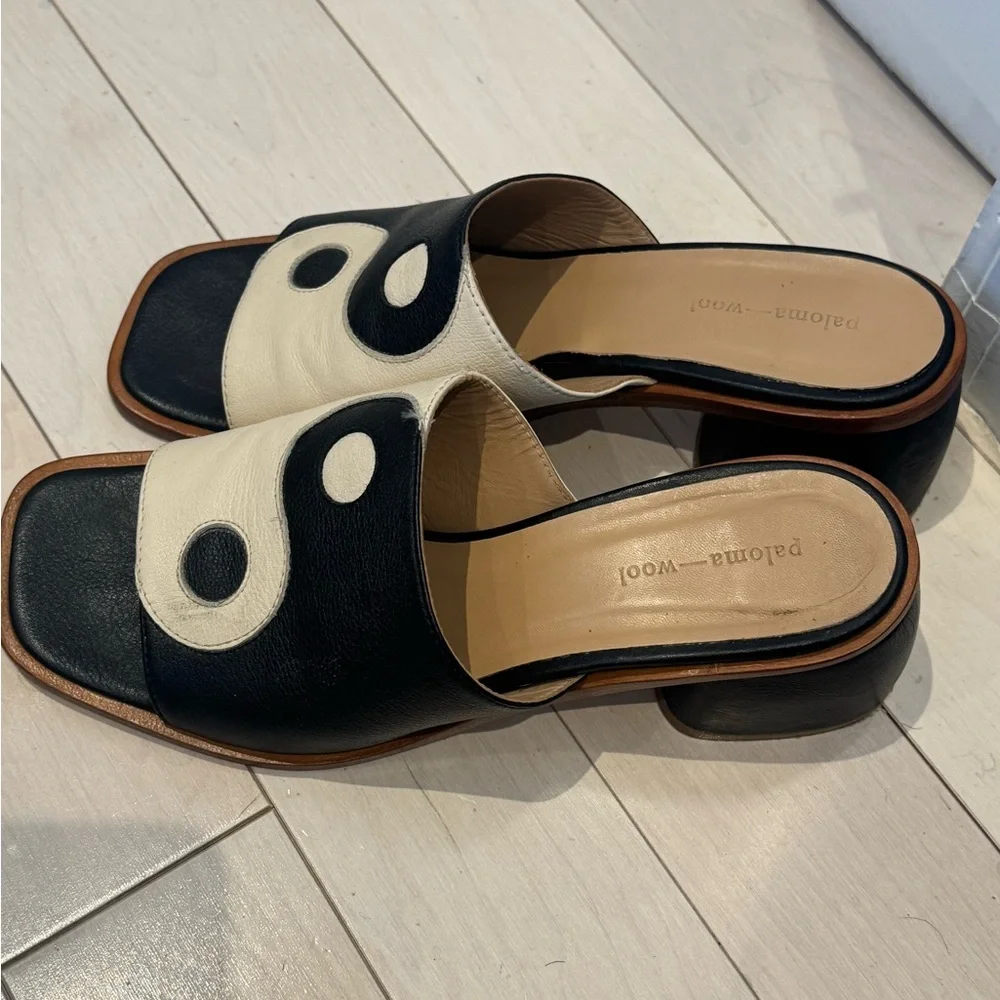 Paloma Wool Yin Yang Mules size 39 - Picture 5 of 6